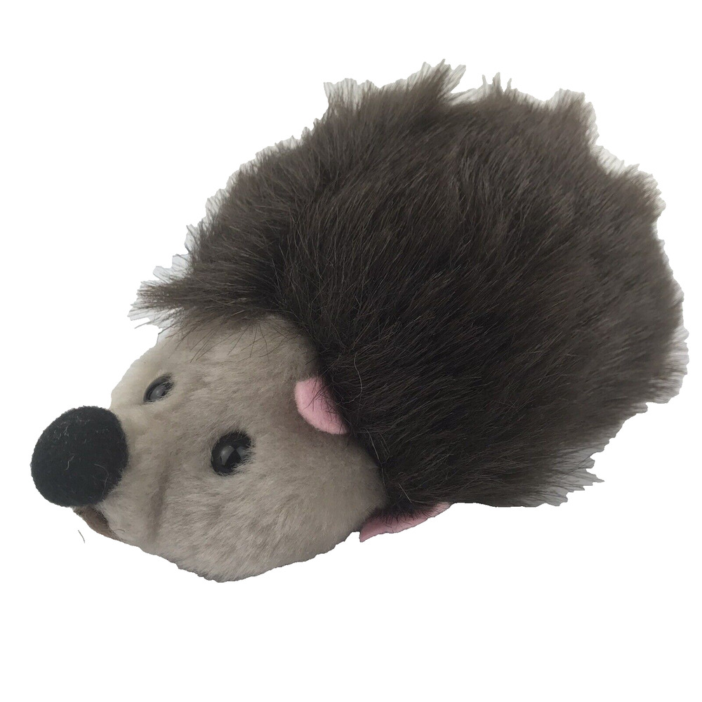 Vintage Allentown Toy Mfg Co Hedgehog Plush 7" Felt Paws Stuffed Animal Toy